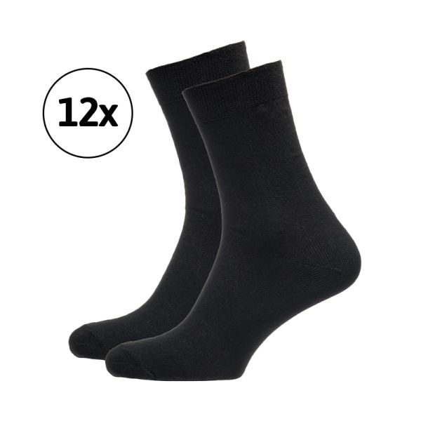 Tercura Business (43/46, Schwarz) - 24 Socken