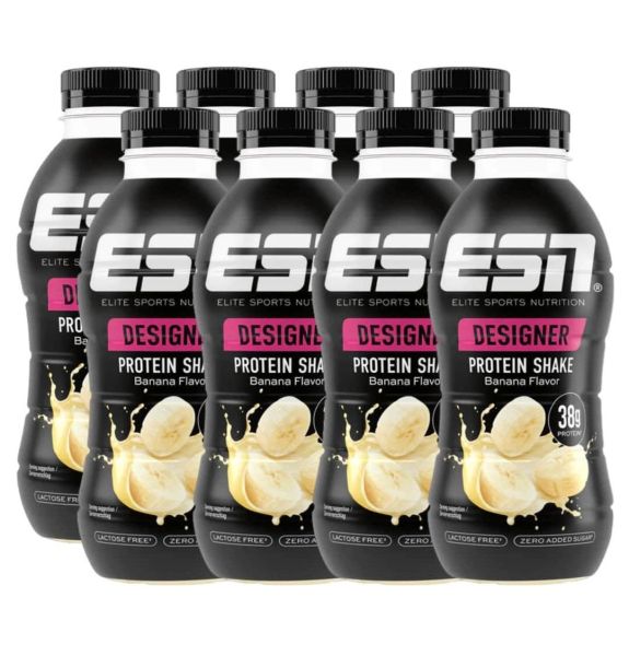 ESN Designer Protein Shake, 8x476ml (Banana)