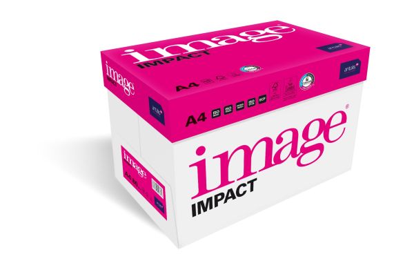 Image Impact A4, 80 g/m² - Kopierpapier (Weiss, 2500 Blatt)