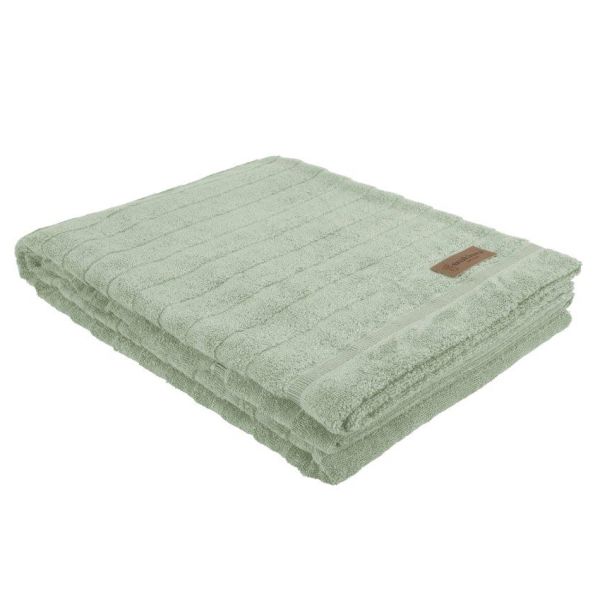 Eskimo Smeralda Frottee Decke (150x200 cm) - Farbe Salbei