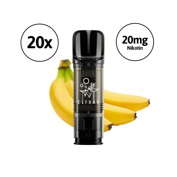 Elfbar ELFA Pro Pods Banana (20 mg) - 20 Pods