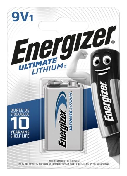 Energizer Ultimate, 9V - 1 Batterie