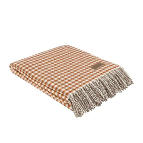 Eskimo Maloja Plaid Decke (130x180 cm) - Terracotta 