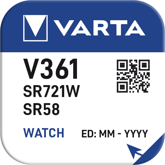 Varta V361 / SR721W - Uhrenbatterie