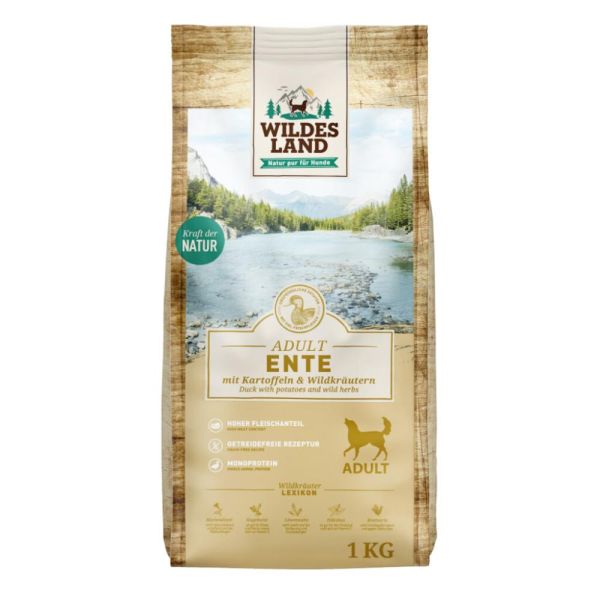 Wildes Land Ente, Adult (1 kg) - Trockenfutter