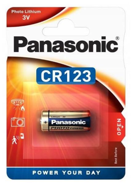 Panasonic CR123 - Batterie (CR-123AL/1BP)