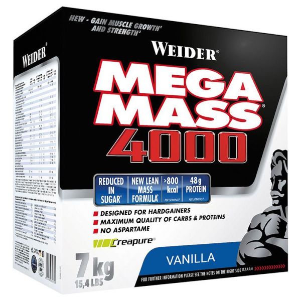 Weider Mega Mass 4000 (Vanille)
