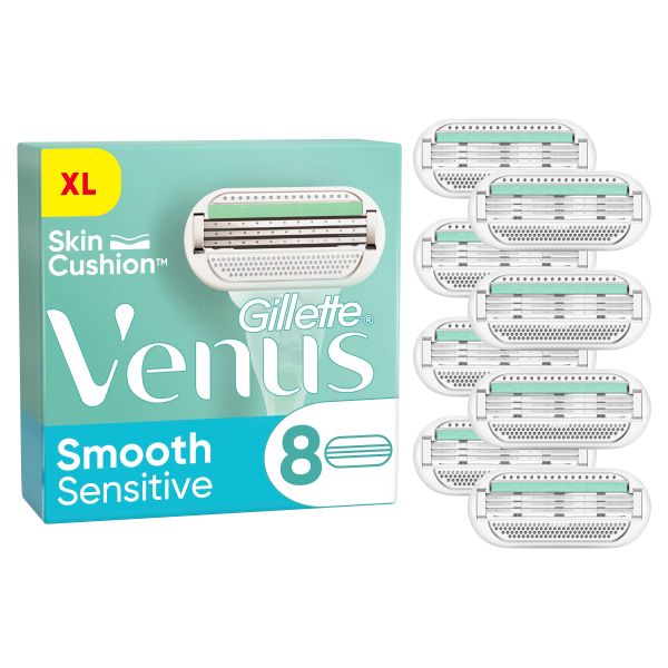 Venus Smooth Sensitive - 8 Rasierklingen
