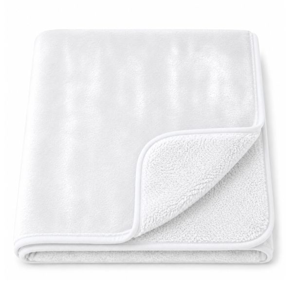 Eskimo Kuscheldecke - Farbe Weiss (150x200cm)