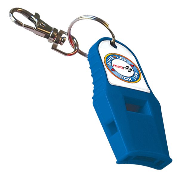 Resqme Whistles for Life 120 dB (blau) - Notfall-Trillerpfeife
