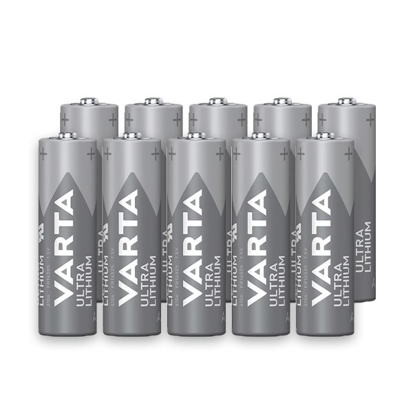 Varta Ultra Lithium, AA (OEM) - 10 Batterien